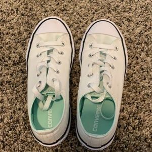 NWOT white converse
